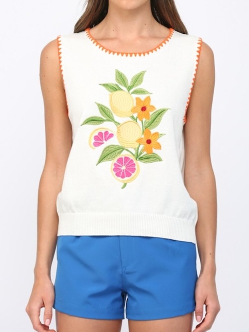 Sleeveless Knit Top